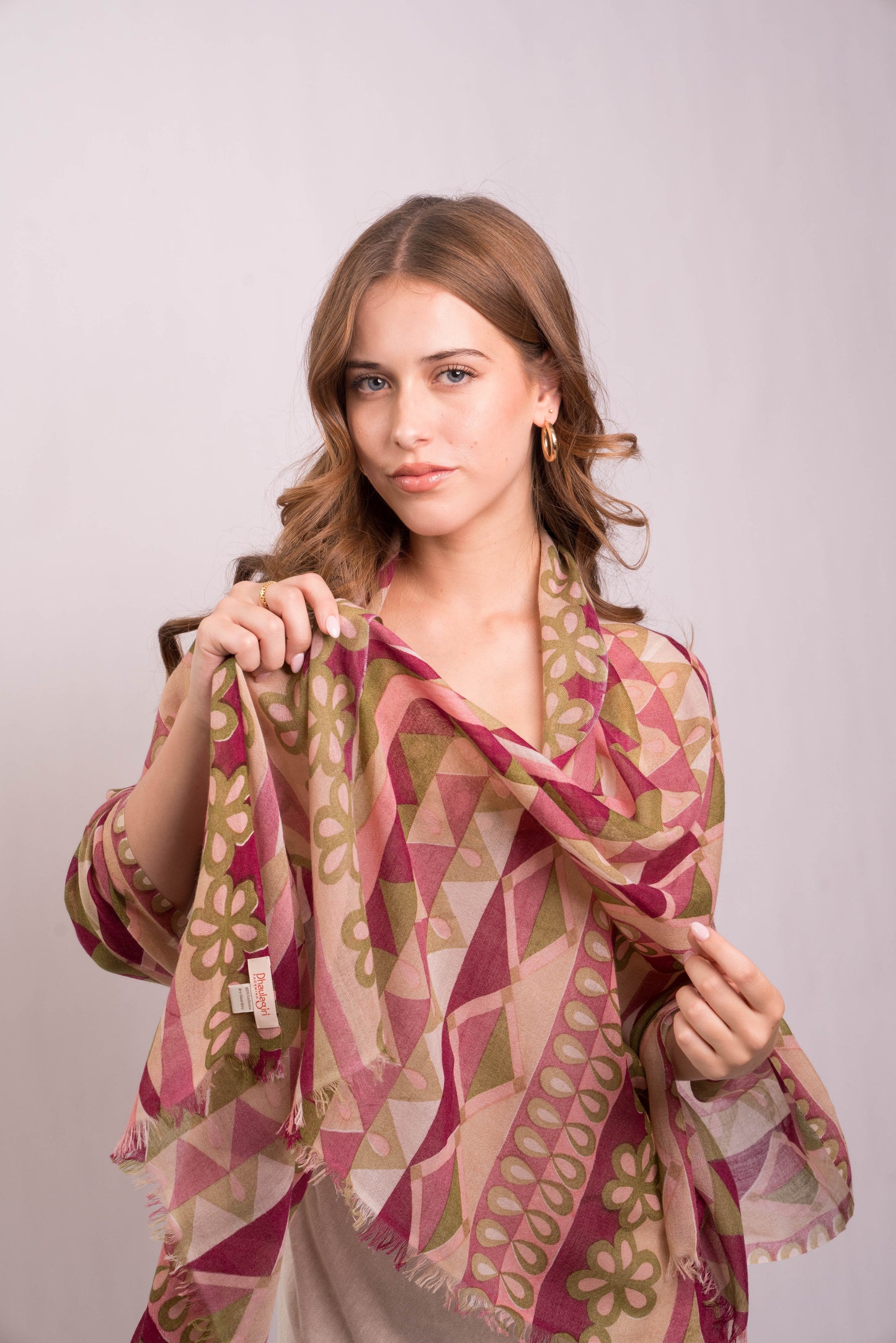 Sunset Mirage Cashmere Wrap