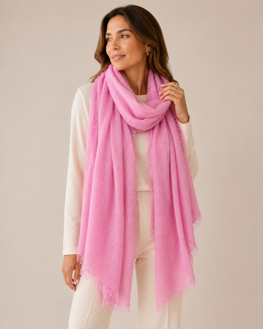 Felted Cashmere Wrap