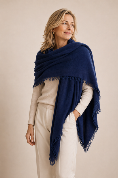 Felted Cashmere Wrap