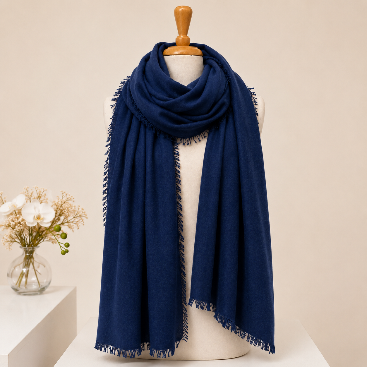 Felted Cashmere Wrap