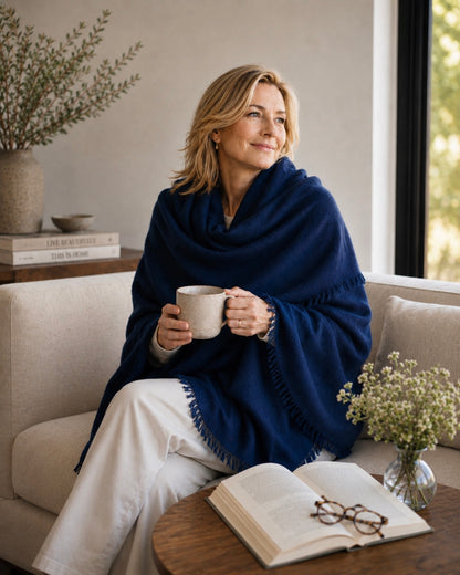 Felted Cashmere Wrap