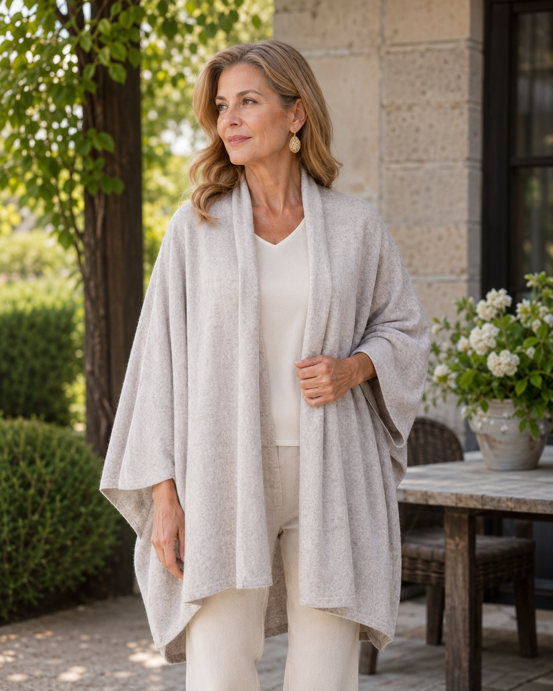 Luxe Cashmere Kimono