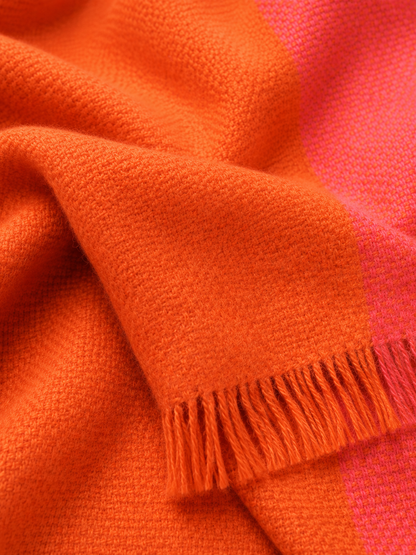 Meera Double Block Wool Wrap