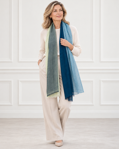 4 Color Block Finest Wool