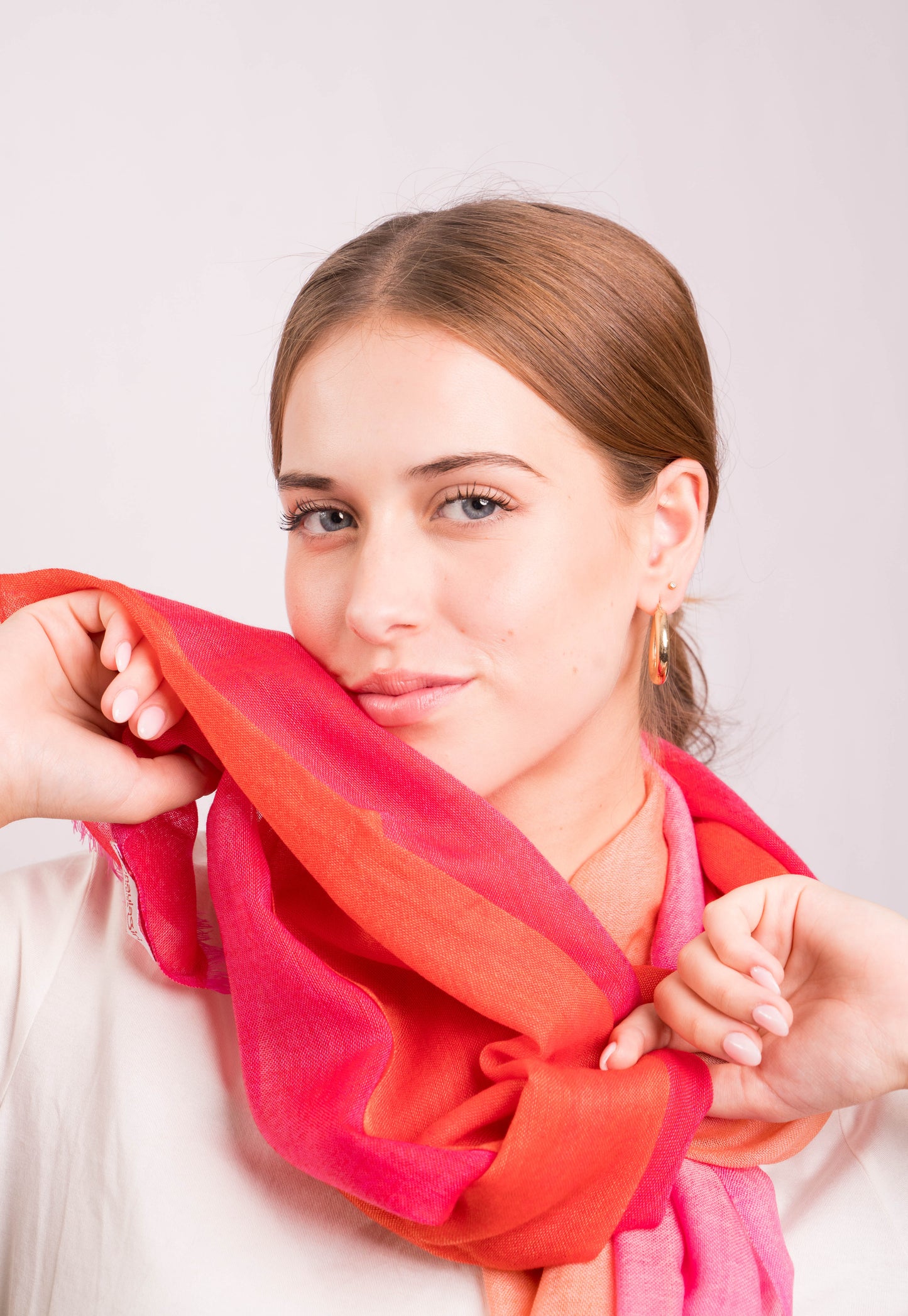 4 Color Block Candy Scarf