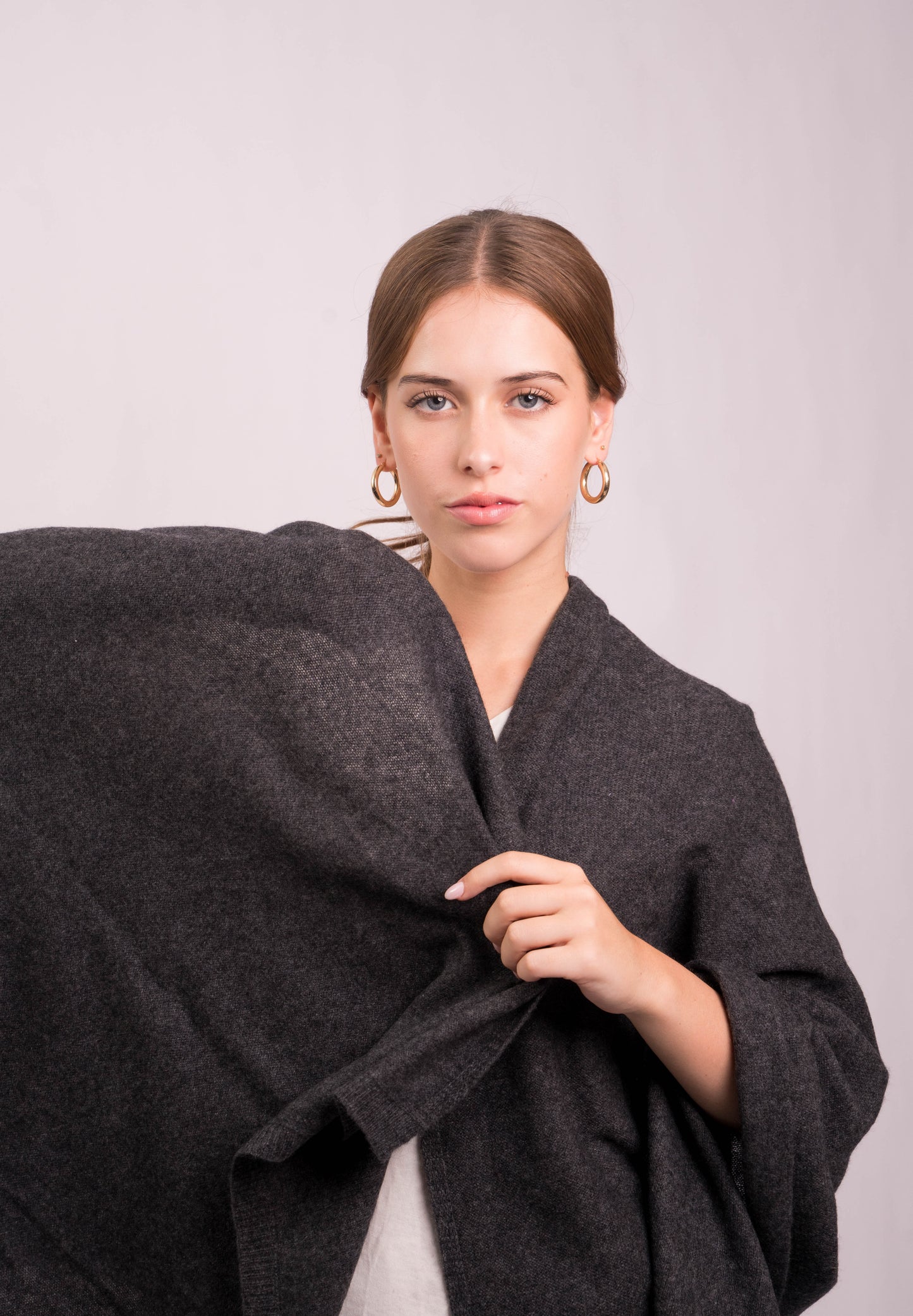 Charcoal Luxe Travel Wrap