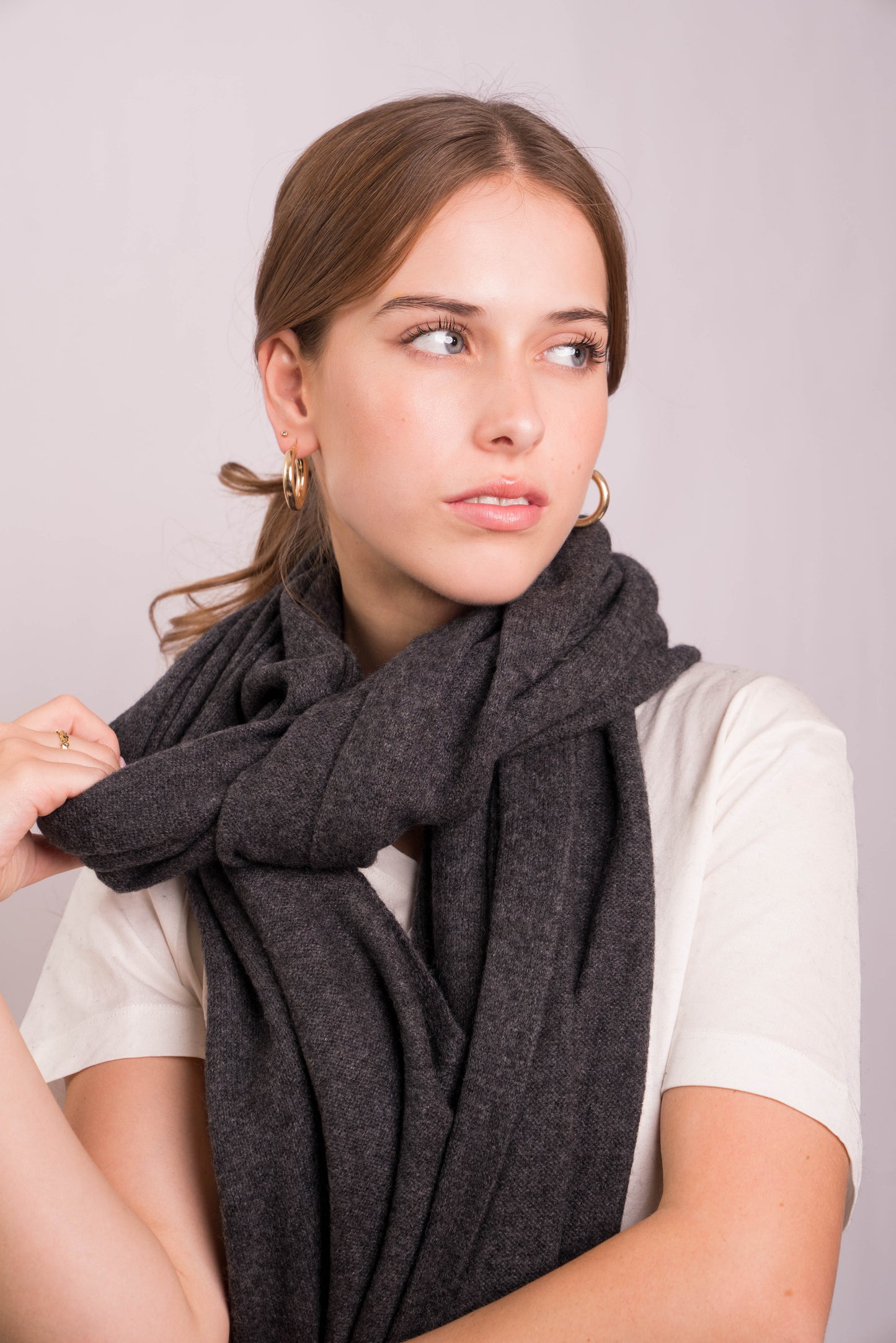 Charcoal Luxe Travel Wrap