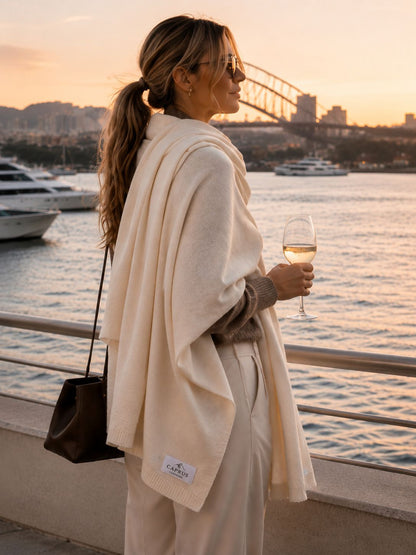 Luxe Cashmere Travel Wrap