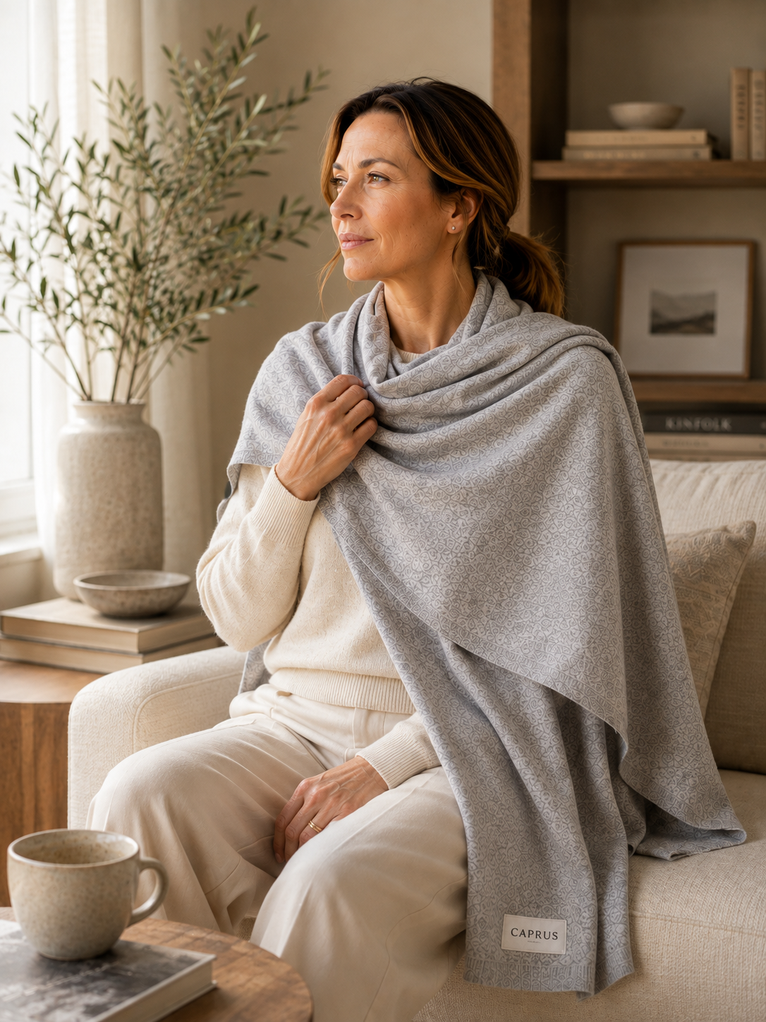 Luxe Cashmere Travel Wrap